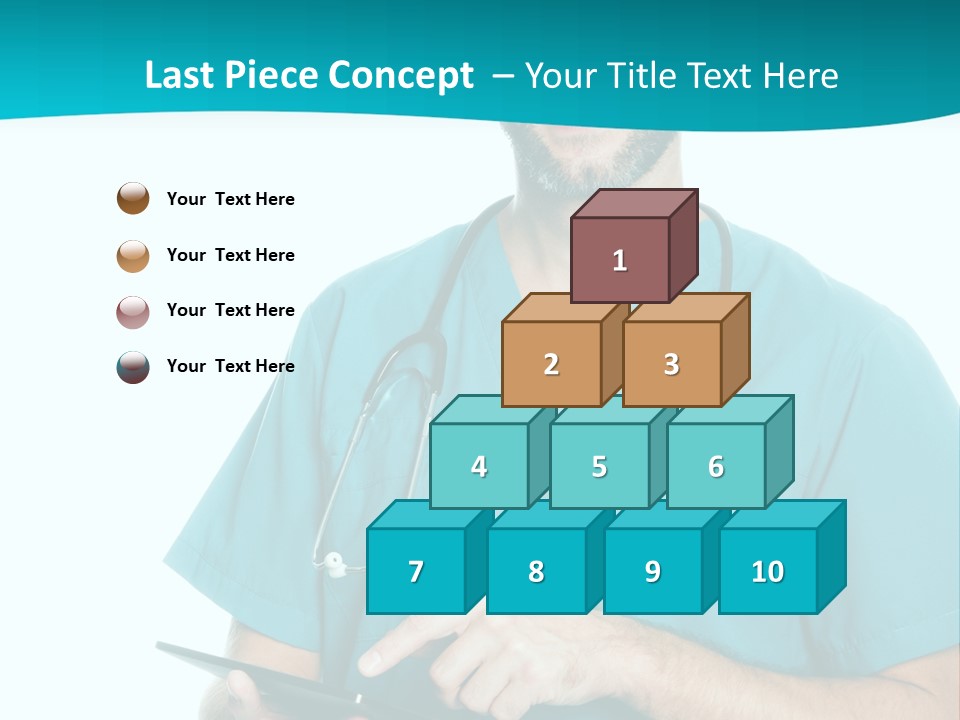 Man Communication Job PowerPoint Template