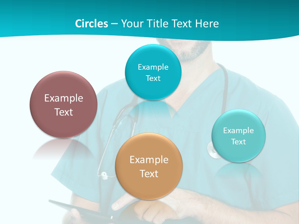 Man Communication Job PowerPoint Template