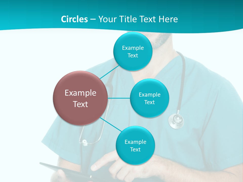 Man Communication Job PowerPoint Template