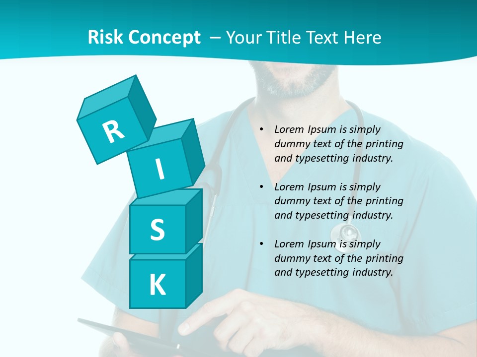 Man Communication Job PowerPoint Template