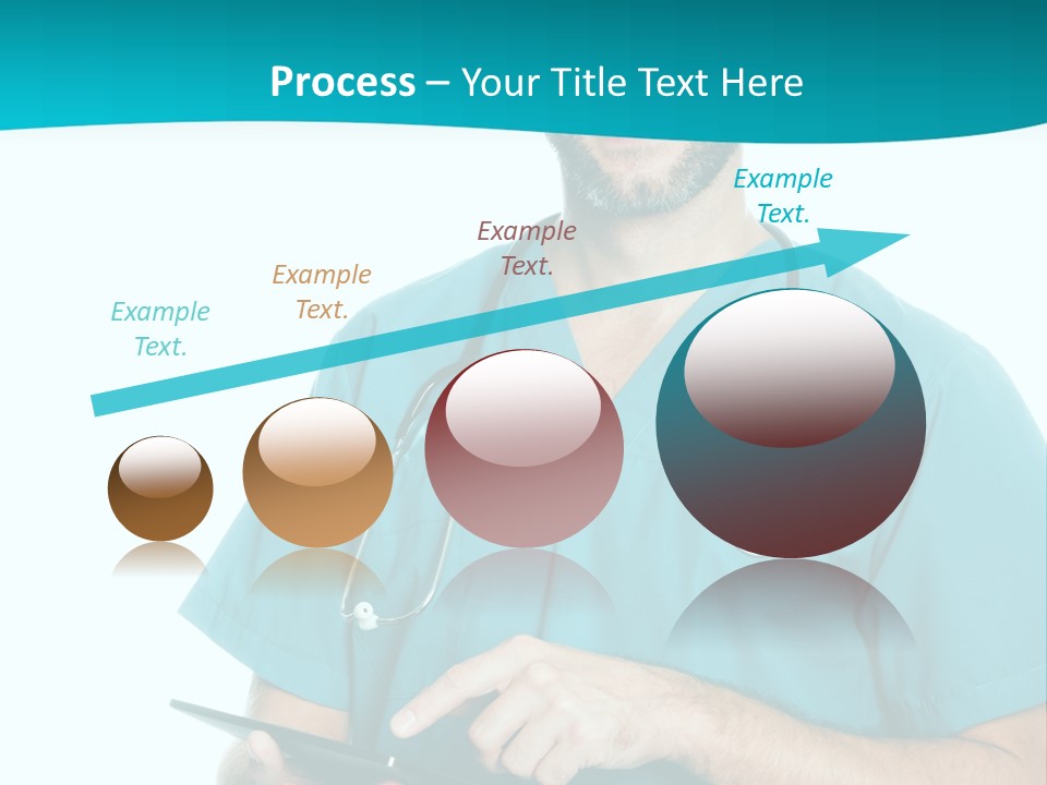 Man Communication Job PowerPoint Template