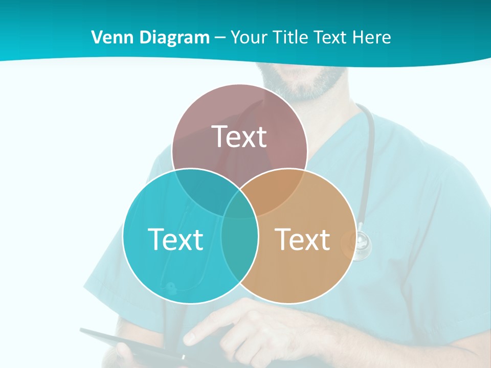 Man Communication Job PowerPoint Template