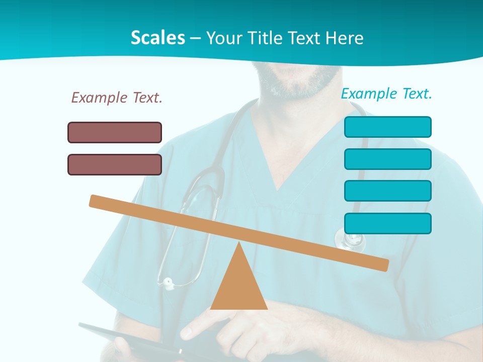 Man Communication Job PowerPoint Template