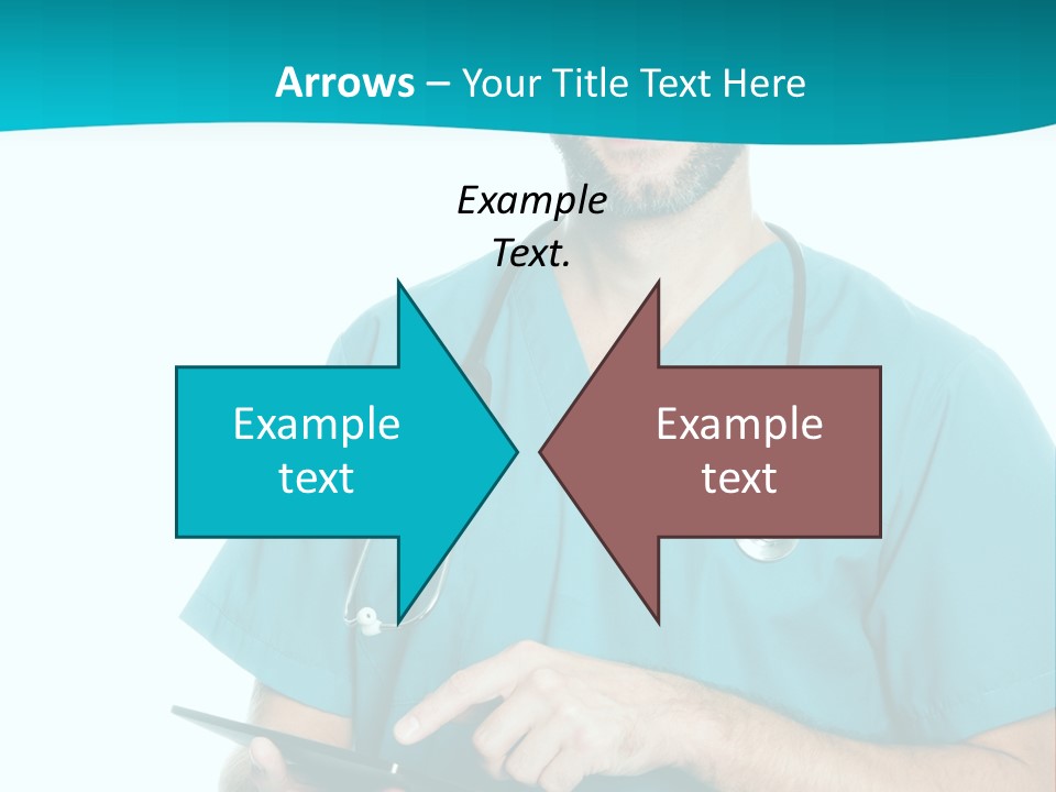 Man Communication Job PowerPoint Template