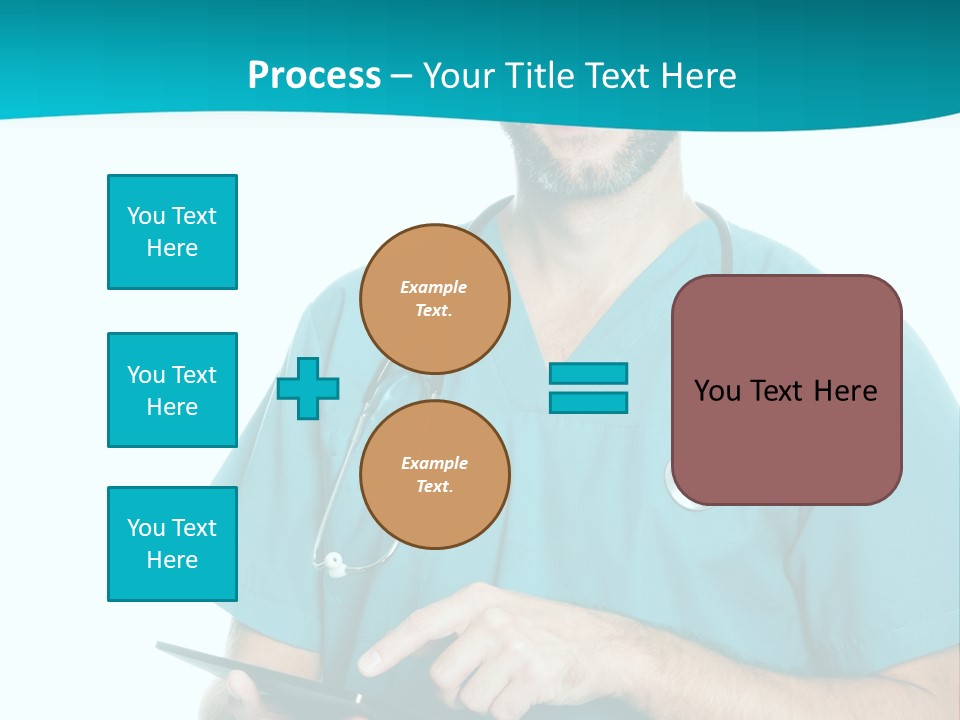 Man Communication Job PowerPoint Template