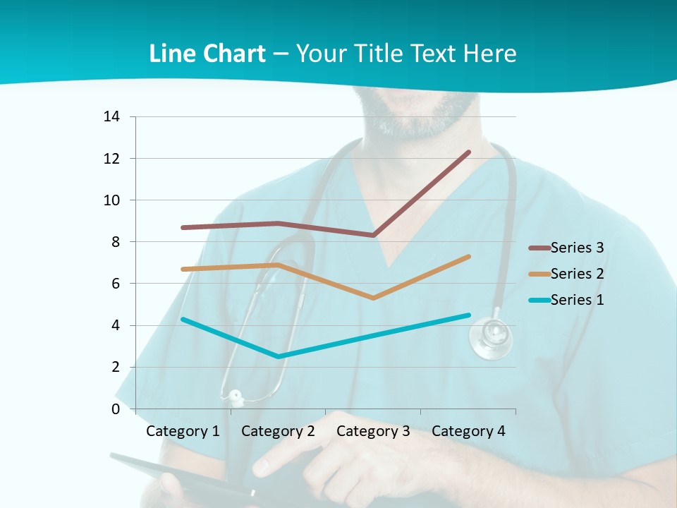 Man Communication Job PowerPoint Template