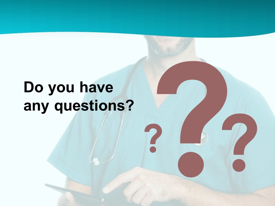 Man Communication Job PowerPoint Template