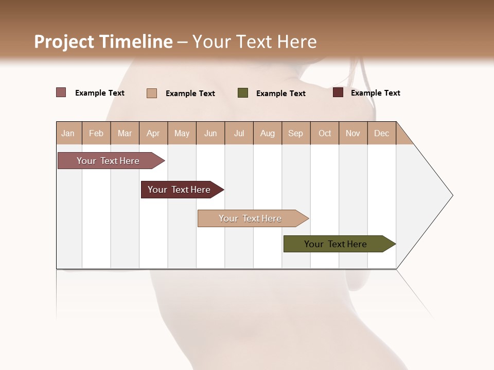 Backache Women Sick PowerPoint Template