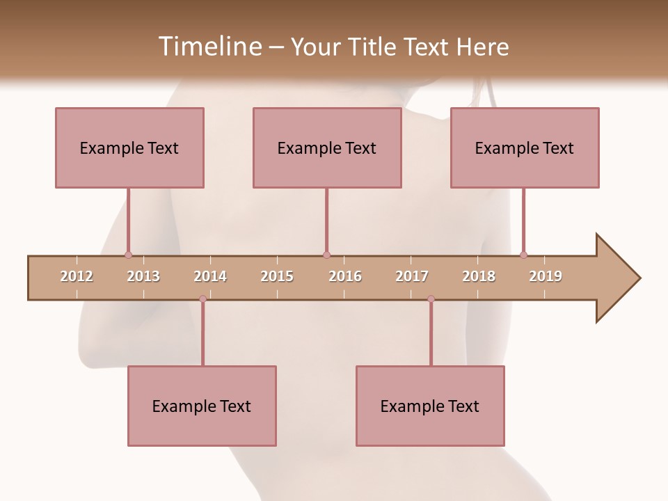 Backache Women Sick PowerPoint Template