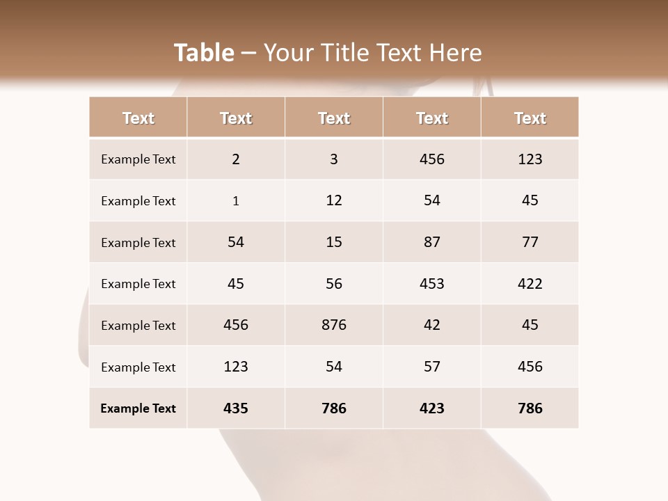 Backache Women Sick PowerPoint Template