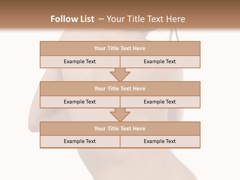 Backache Women Sick PowerPoint Template