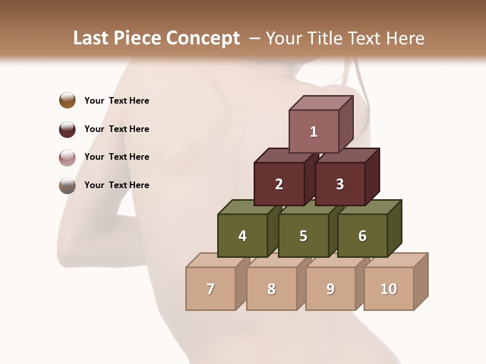 Backache Women Sick PowerPoint Template