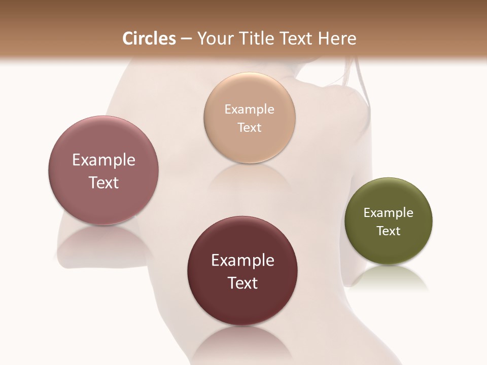 Backache Women Sick PowerPoint Template