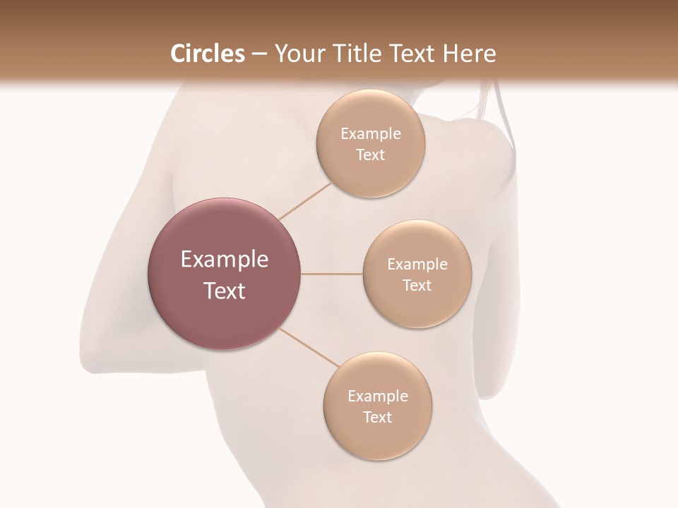 Backache Women Sick PowerPoint Template