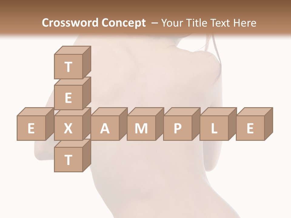 Backache Women Sick PowerPoint Template