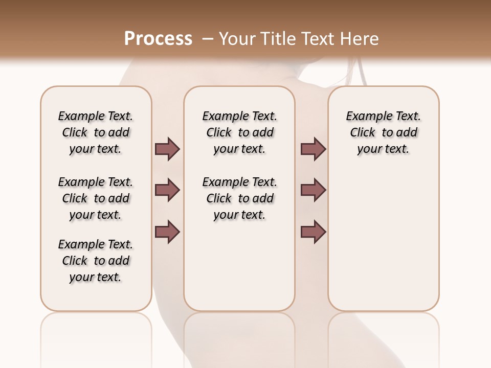 Backache Women Sick PowerPoint Template