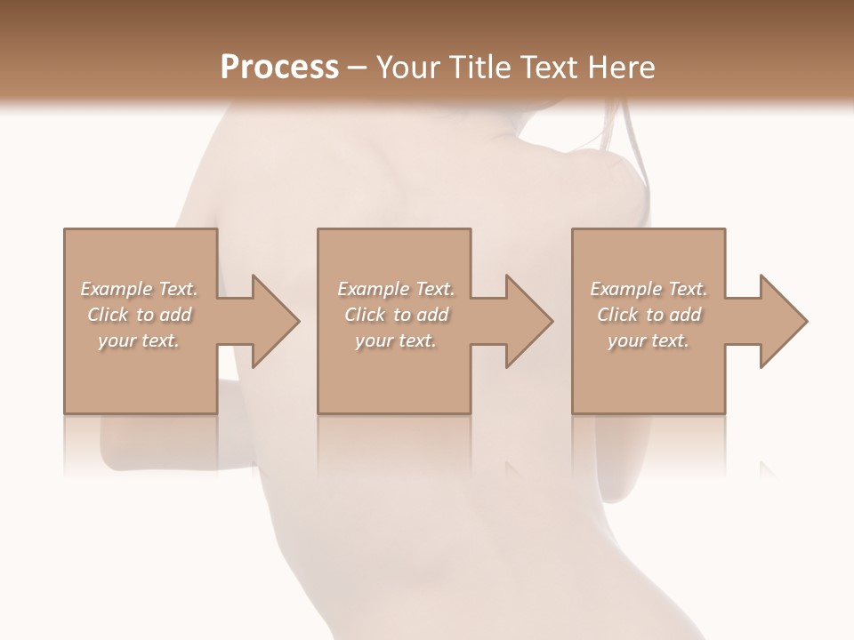 Backache Women Sick PowerPoint Template