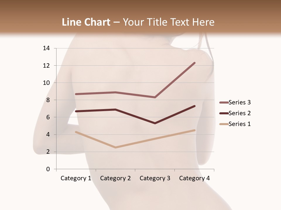 Backache Women Sick PowerPoint Template