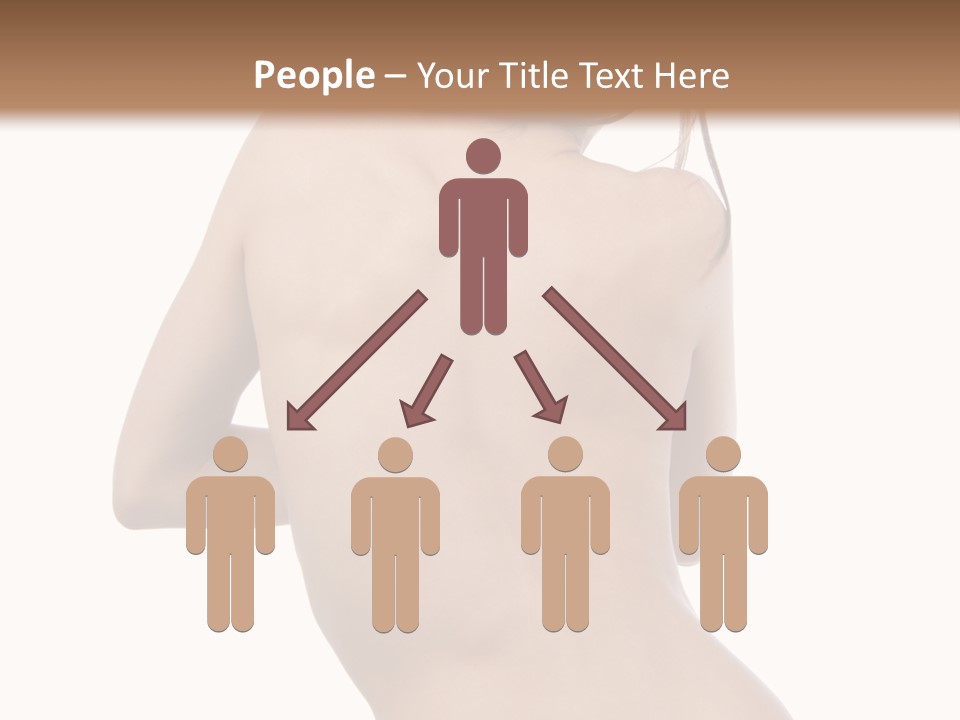 Backache Women Sick PowerPoint Template