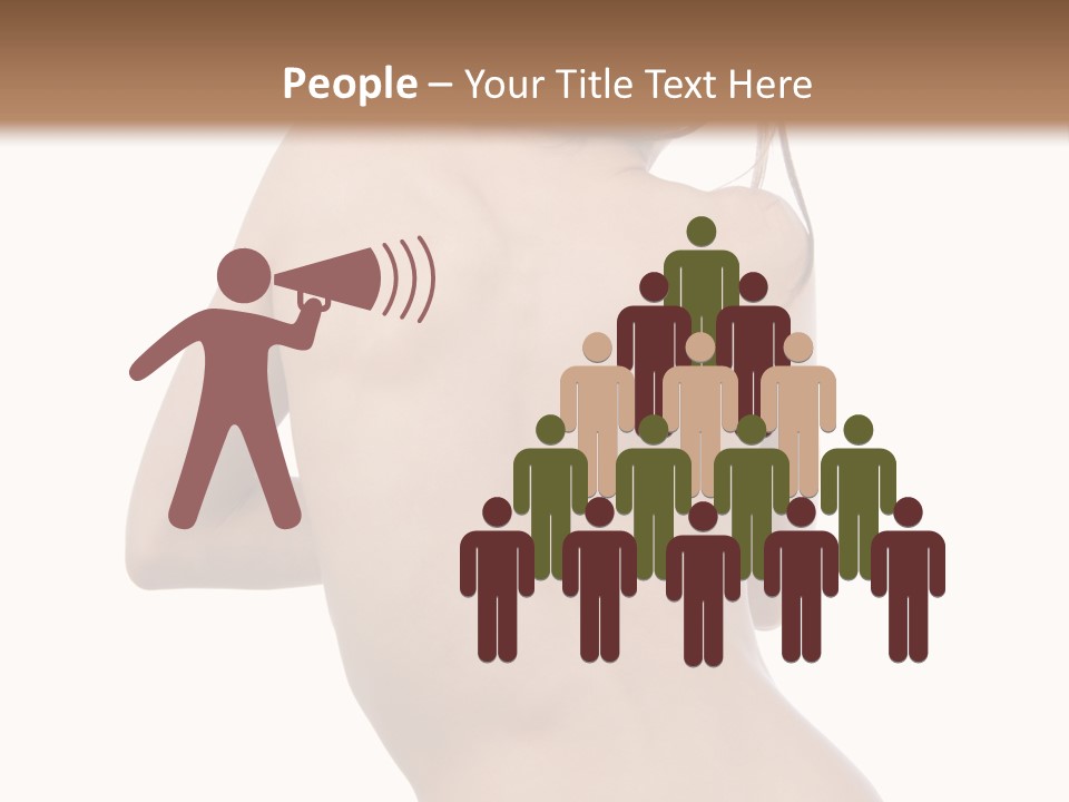 Backache Women Sick PowerPoint Template