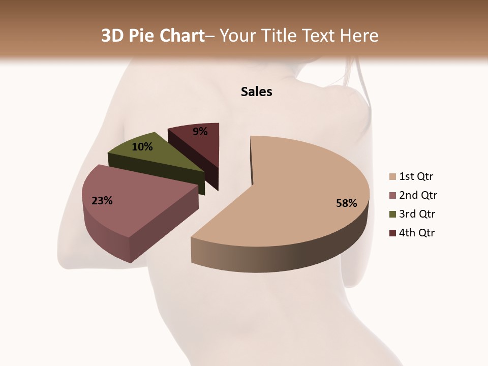 Backache Women Sick PowerPoint Template