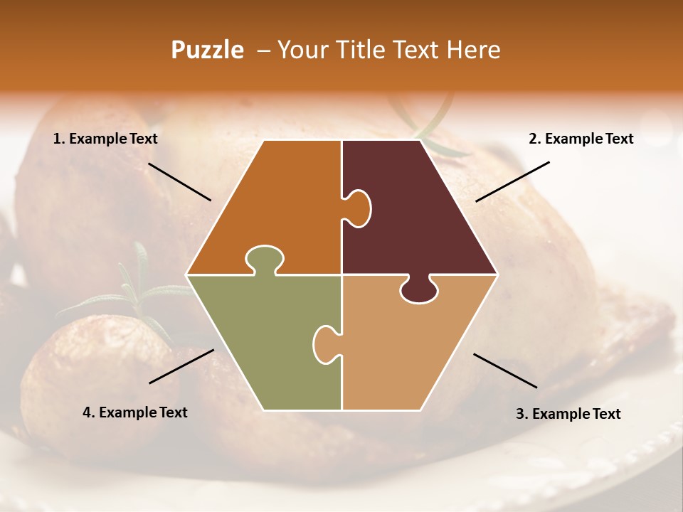 Lunch Delicious Poultry PowerPoint Template