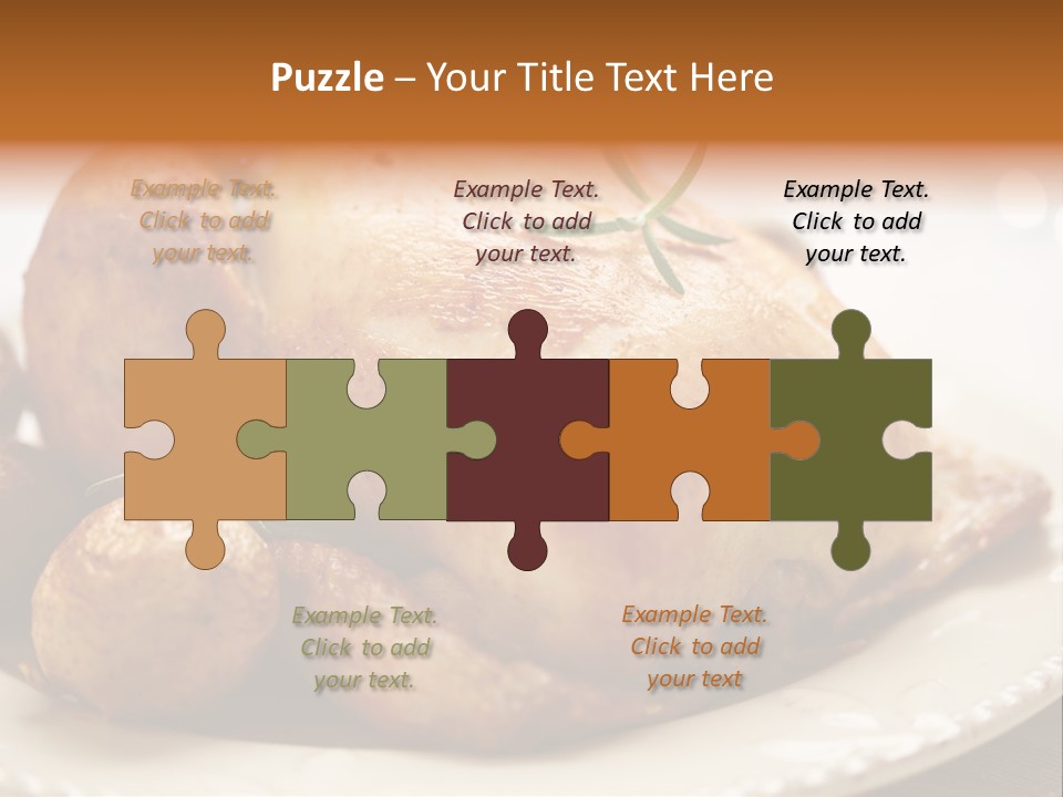 Lunch Delicious Poultry PowerPoint Template