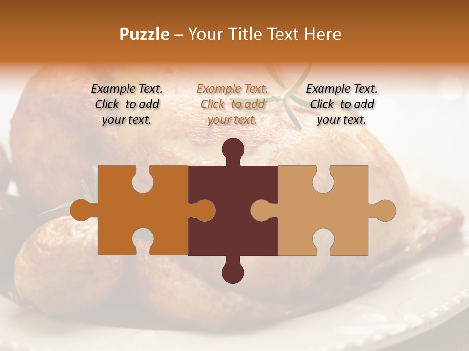 Lunch Delicious Poultry PowerPoint Template