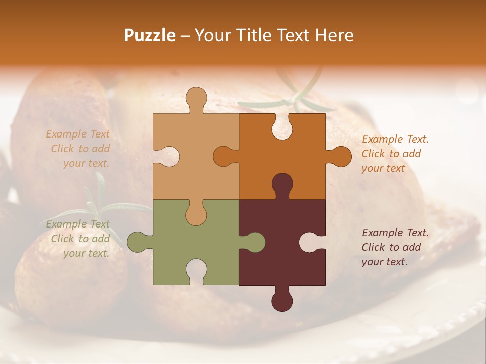 Lunch Delicious Poultry PowerPoint Template