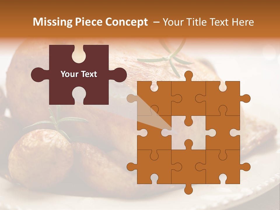 Lunch Delicious Poultry PowerPoint Template