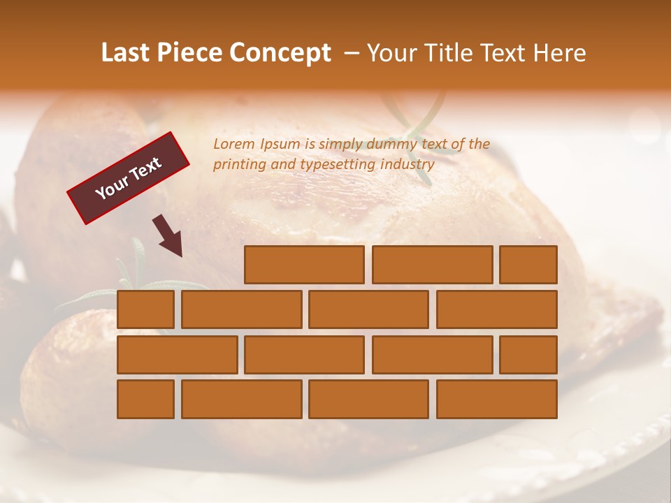 Lunch Delicious Poultry PowerPoint Template