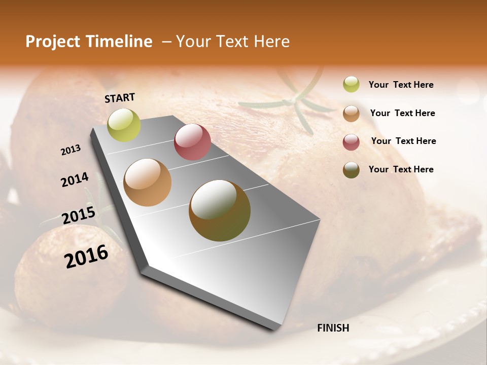 Lunch Delicious Poultry PowerPoint Template