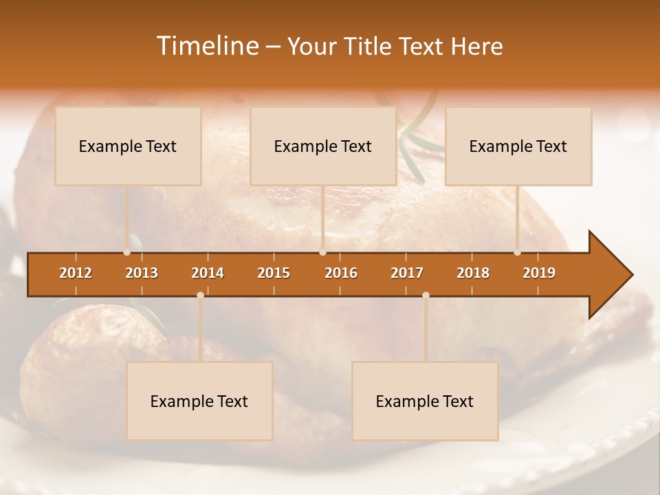 Lunch Delicious Poultry PowerPoint Template
