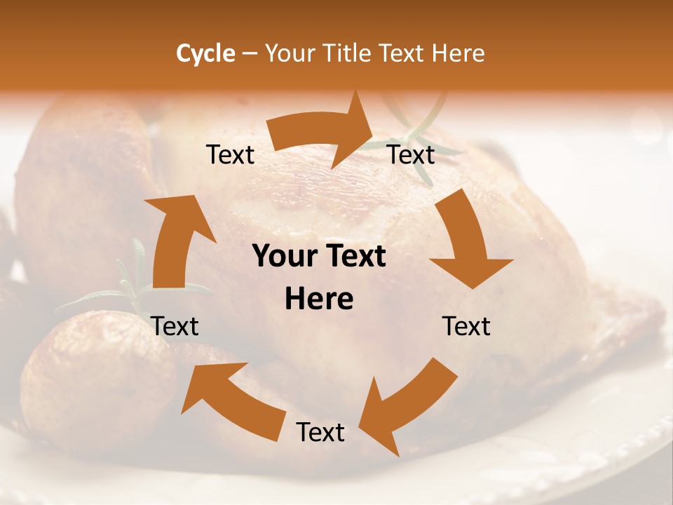 Lunch Delicious Poultry PowerPoint Template