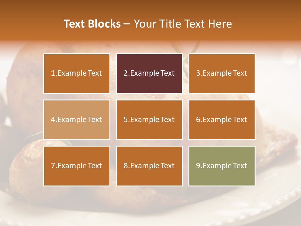 Lunch Delicious Poultry PowerPoint Template