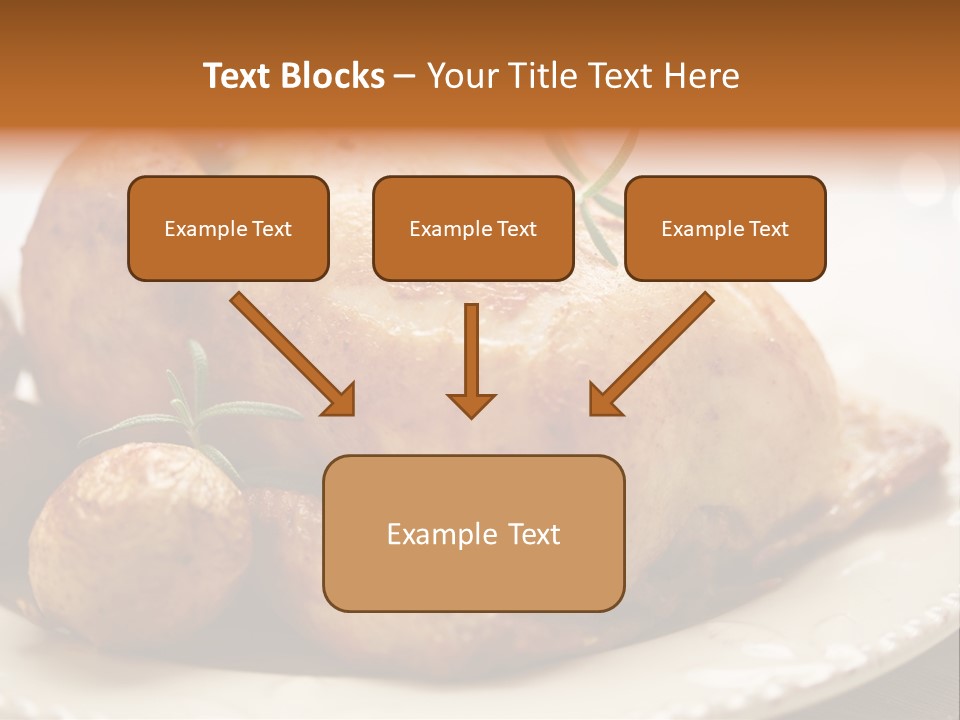 Lunch Delicious Poultry PowerPoint Template