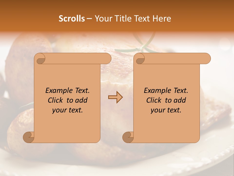 Lunch Delicious Poultry PowerPoint Template