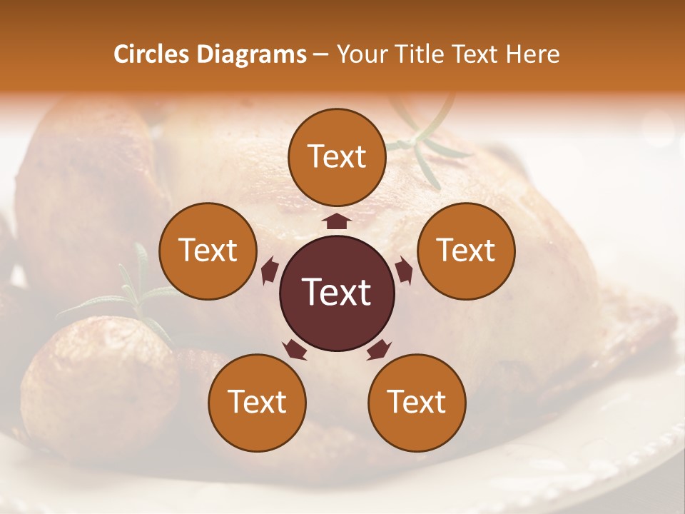 Lunch Delicious Poultry PowerPoint Template