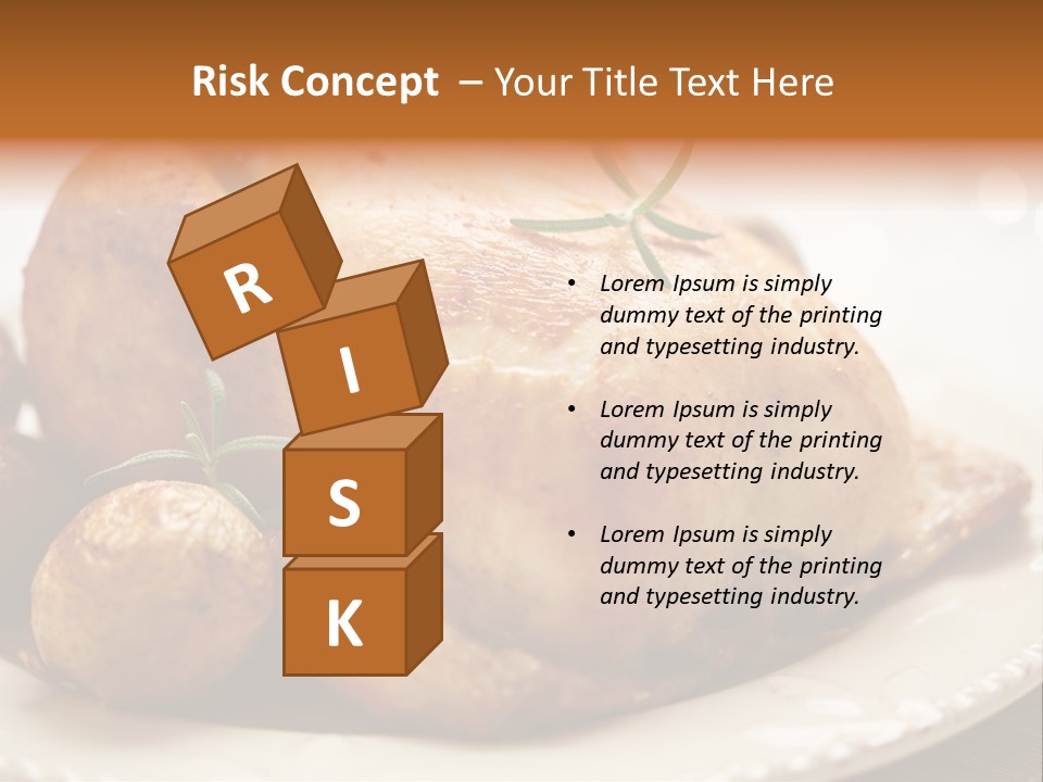 Lunch Delicious Poultry PowerPoint Template