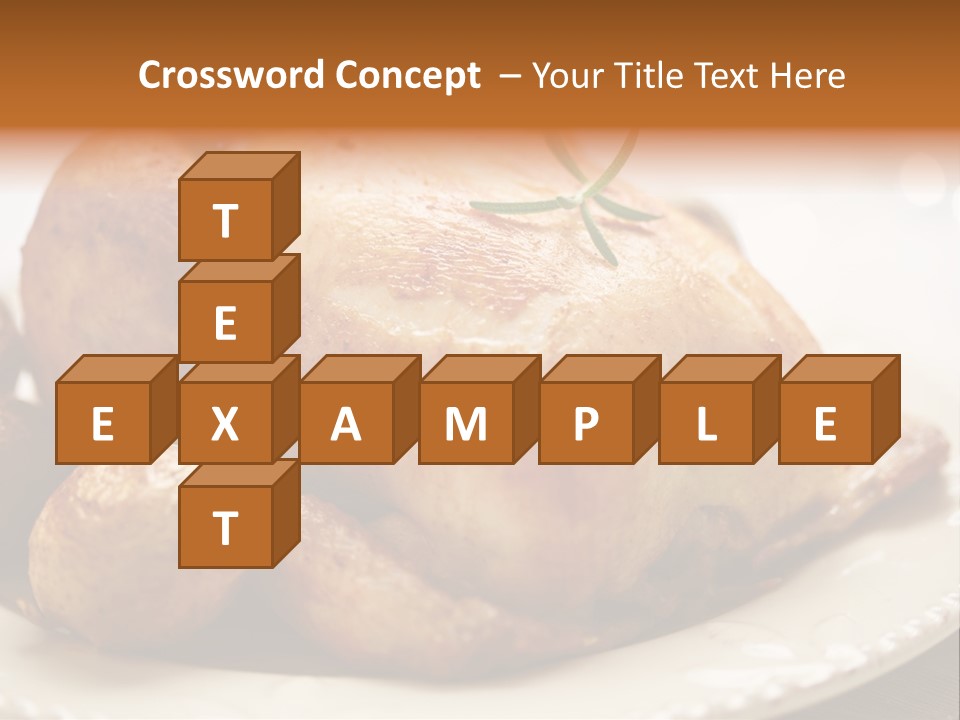 Lunch Delicious Poultry PowerPoint Template