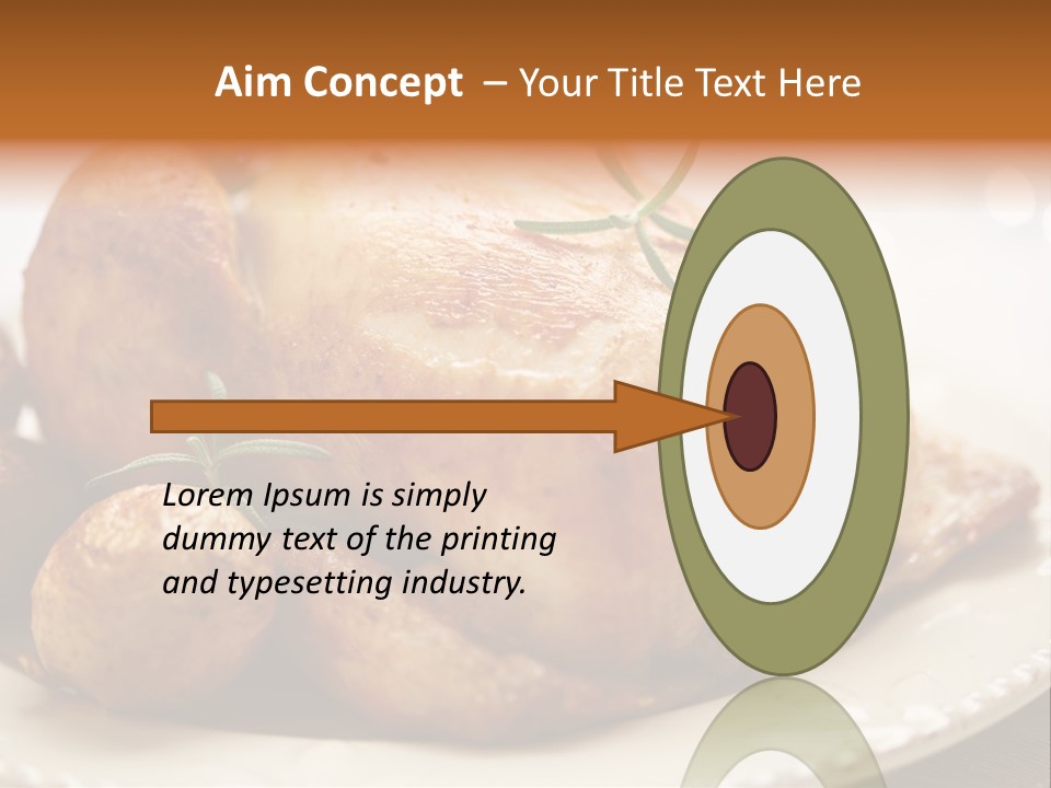 Lunch Delicious Poultry PowerPoint Template