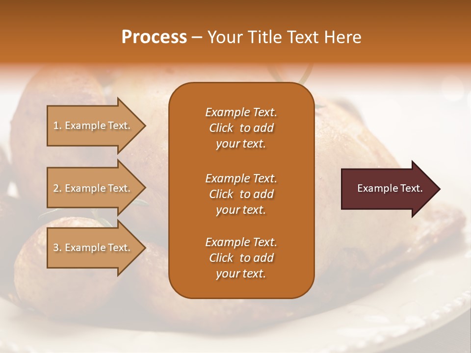 Lunch Delicious Poultry PowerPoint Template