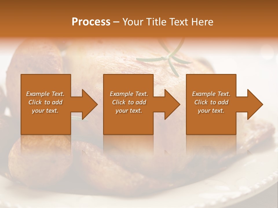 Lunch Delicious Poultry PowerPoint Template