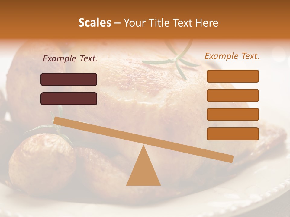 Lunch Delicious Poultry PowerPoint Template