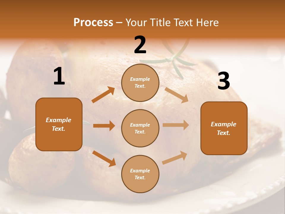 Lunch Delicious Poultry PowerPoint Template