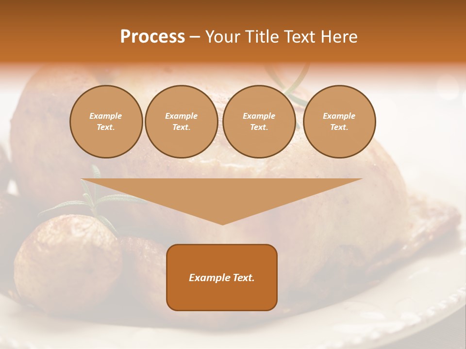Lunch Delicious Poultry PowerPoint Template