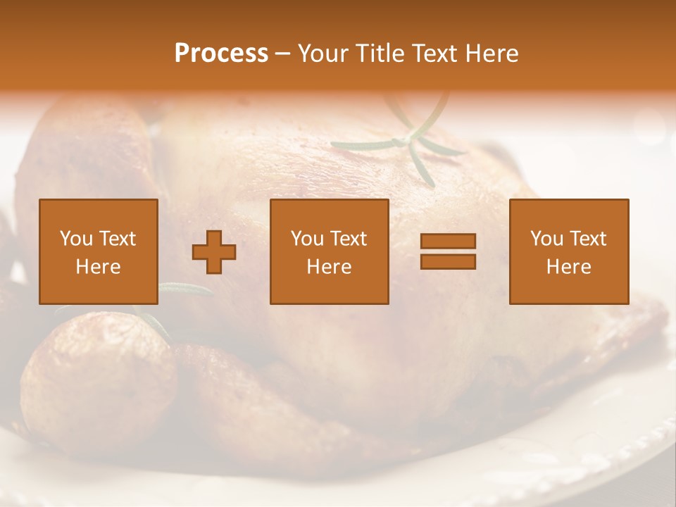 Lunch Delicious Poultry PowerPoint Template