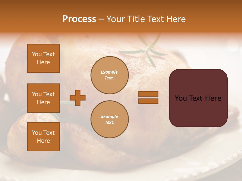 Lunch Delicious Poultry PowerPoint Template