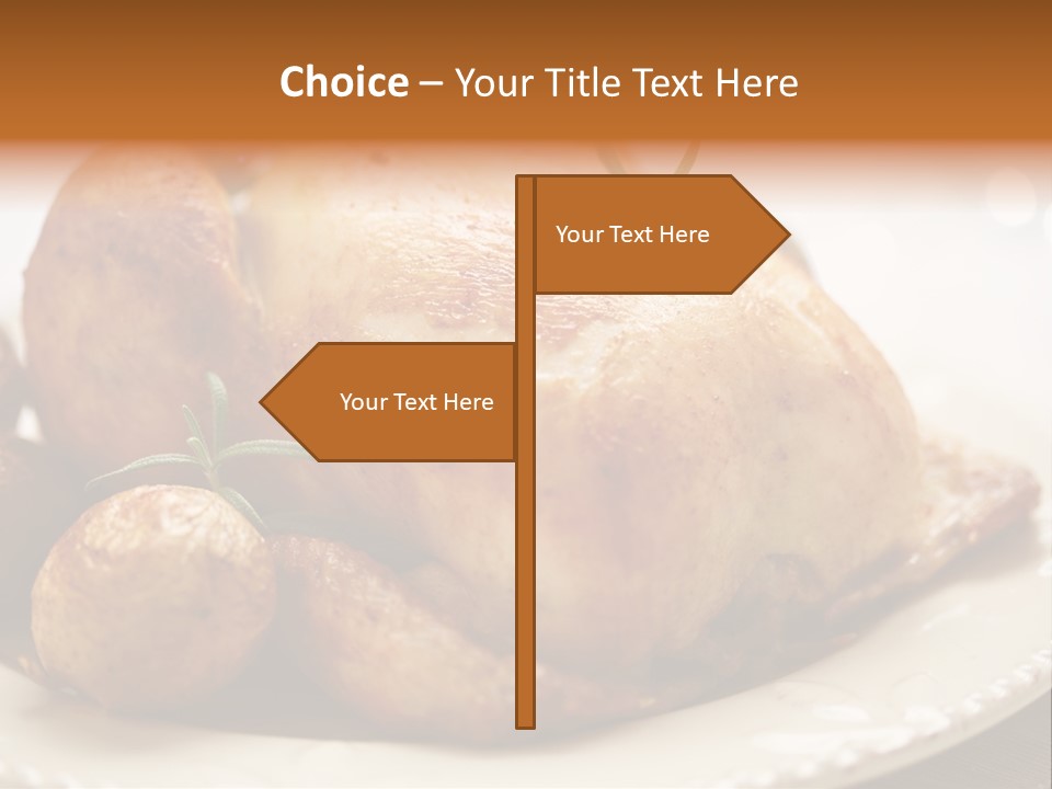 Lunch Delicious Poultry PowerPoint Template