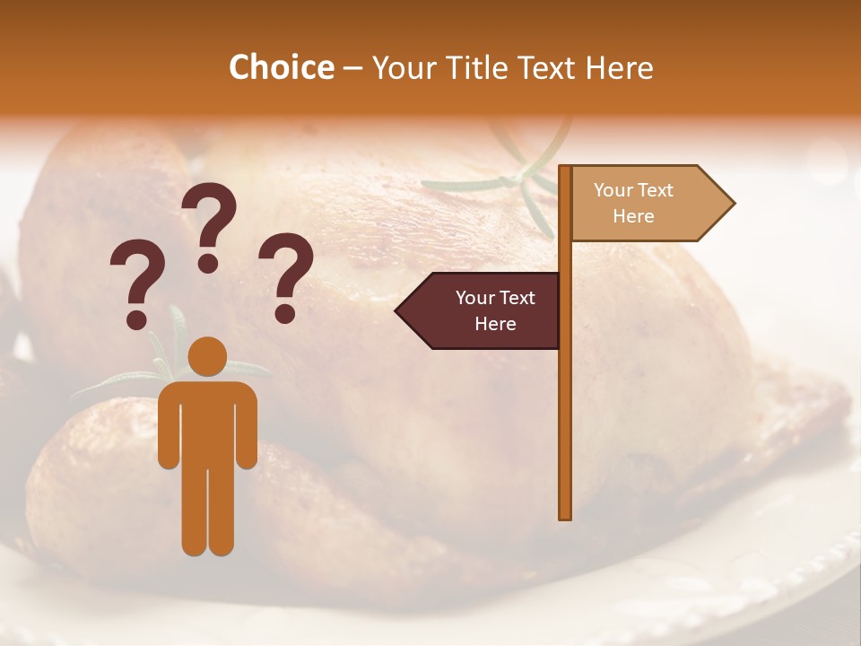 Lunch Delicious Poultry PowerPoint Template